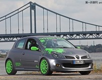 Cam Shaft改裝另類(lèi)潑墨熒光綠小鋼炮雷諾Clio RS