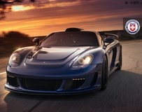 鈷藍色GEMBALLA GT幻影改裝HRE Wheels上身