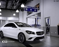 D2Autosport改裝奔馳CLA250吸引圍觀