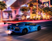 Liberty Walk寬體蘭博基尼Aventador噴火怪獸