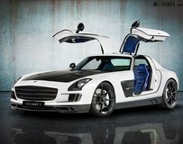 藍(lán)色的憂郁—MANSORY改裝奔馳SLS 63 AMG (C197)
