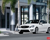 花枝輪轂妙不可言Vossen Wheels改裝奔馳C250