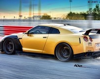 AMS改裝亞金色日產(chǎn)GT-R