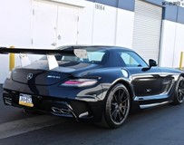 烈火戰(zhàn)車World Motorsports改裝雙渦輪增壓奔馳SLS AMG