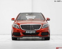 BRABUS炫耀紅色梅賽德斯 - 奔馳S級