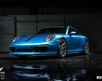 保時(shí)捷991 Carrera S改裝VFF 101 Vorsteiner輪轂