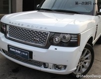 改裝作業(yè) 2012路虎攬勝行政版 升級(jí)尊崇創(chuàng)世版包圍套件