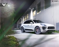 保時捷Macan Turbo改裝Vorsteiner輪轂