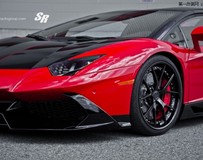 SR Auto改裝紅色蘭博基尼Aventador