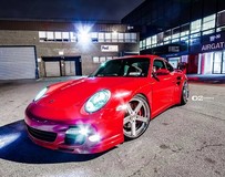 D2Forged輪轂上身Porsche 997 Turbo CV2