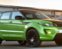 Kahn Design 改裝檸檬綠攬勝極光