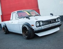 日產(chǎn)1200 ute改裝Hakosuka Skyline前端轉(zhuǎn)換