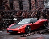 紅與黑 絕色之美SR Auto改裝法拉利458 Italia