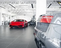 Rosso Mars蘭博基尼Huracan Stuns改裝Vorsteiner輪轂