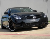 改裝2008純黑英菲尼迪G37 S運(yùn)動跑車