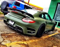 Tire and Wheel Master 改裝亞光綠保時(shí)捷911
