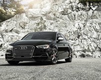 奧迪S3改裝石墨Vorsteiner輪轂