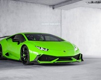 綠色螳螂蘭博基尼Huracan