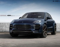 TopCar改裝深藍色的保時捷Macan