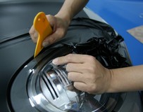保時(shí)捷四門跑車啞黑 車尚海
