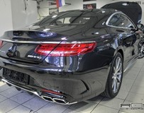 Re-Design改裝亞光灰色奔馳S63 AMG雙門轎跑車