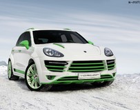 TOPCAR打造保時(shí)捷卡宴綠色版