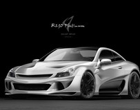 Abflug根據(jù)奔馳SL敞篷跑車(chē)研發(fā)空氣動(dòng)力學(xué)套件