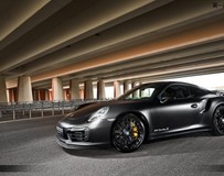 MM-Performance改裝亞光黑色保時捷911 Turbo S