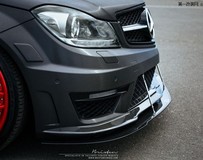 奔馳C63 AMG改裝紅色Brixton鍛造輪轂