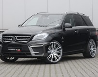 Brabus發(fā)布奔馳ML63 AMG新改裝套件