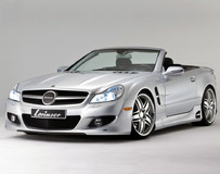 銀色戰(zhàn)神！Lorinser SL550 改裝車！