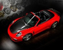 火紅誘惑 TopCar改裝2014保時(shí)捷911卡雷拉毒刺