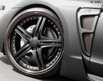 保時(shí)捷Panamera改裝WALD款寬體大包圍碳纖維尾喉排氣后唇前...