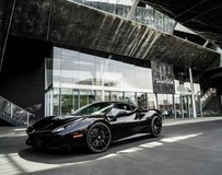 黑色法拉利488 GTB改裝Forgiato輪轂