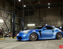 藍(lán)色閃電突襲—Vossen Wheels改裝尼桑370Z