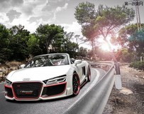 高大上奧迪R8 V10改裝車登場(chǎng)