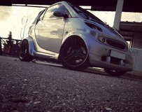 改裝版2005 smart fortwo敞篷車