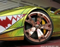 Office-K改裝法拉利458 Italia“金鯊”