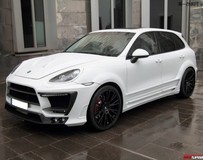 新款卡宴958改裝LUMMA大包圍