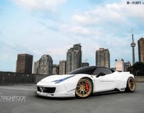 法拉利458 Italia改裝Liberty Walk寬體套件
