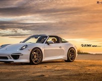 ADV.1 Wheels改裝2014保時捷911 Targa