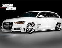 奧迪A6/Avant 改裝日本Tommykaira ROWEN包圍排氣套件