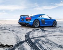 藍色旋風(fēng)奧迪R8 V10 Plus雙渦輪增壓