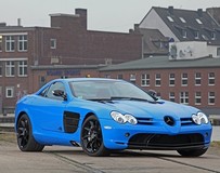 藍(lán)色閃電侵襲 德國CUT48發(fā)布奔馳SLR McLaren改裝作品