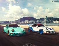 RWB改裝雙色保時捷911