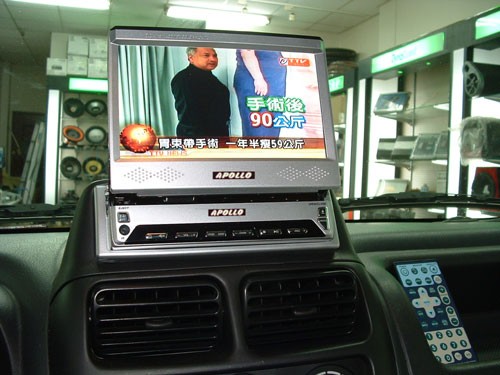 APOLLO再度推出车用影音系统的新产品--7寸TFT液晶屏幕