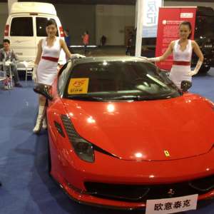 2012中国改装车年度总评榜最酷外观奖—法拉利458