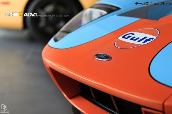 经典美国派 赏GULF福特GT换装ADV.1轮毂!