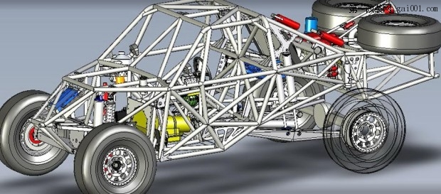 baja赛车狂飞跃悬架结构和行程是关键