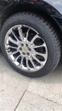 凯迪拉克SRX改装20寸刀锋电镀轮毂255/50/20倍耐力轮胎(上海名尚改装)
